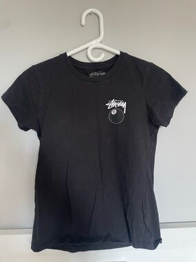 Stüssy Black Graphic Tee